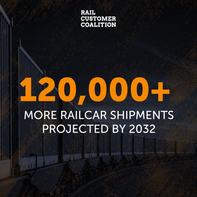 Image for the Tweet beginning: The #freightrail industry is poised